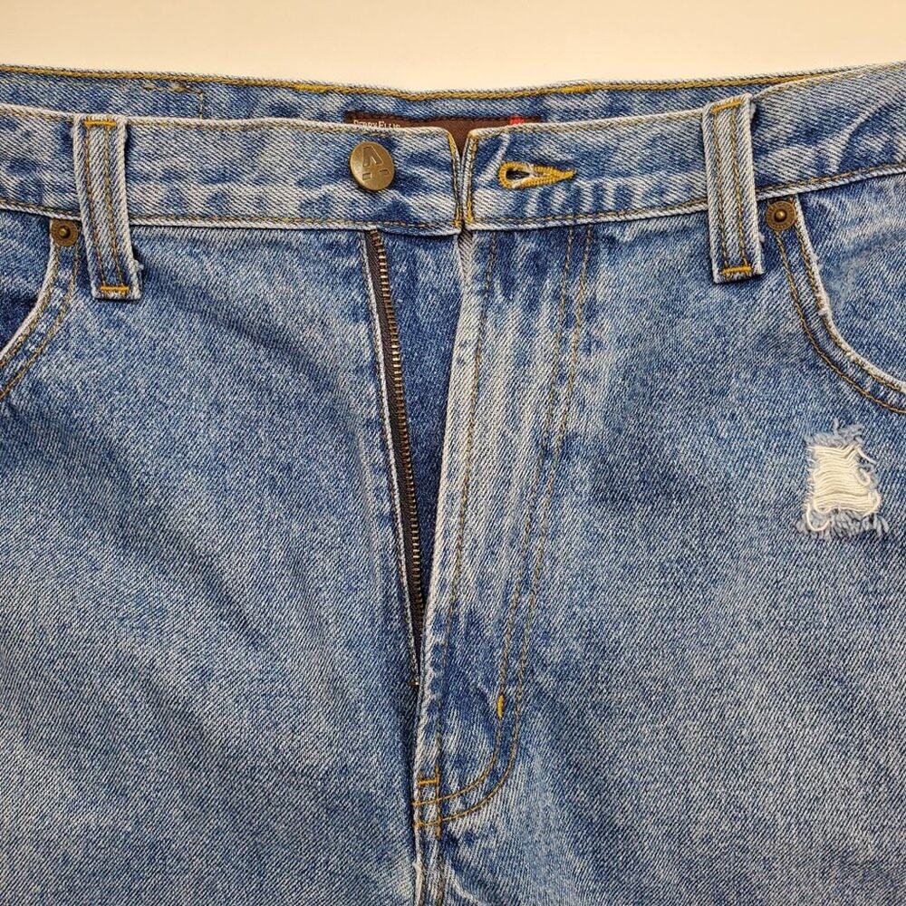 Perry Ellis Custom Distressed High Rise Cutoffs - Picture 8 of 11